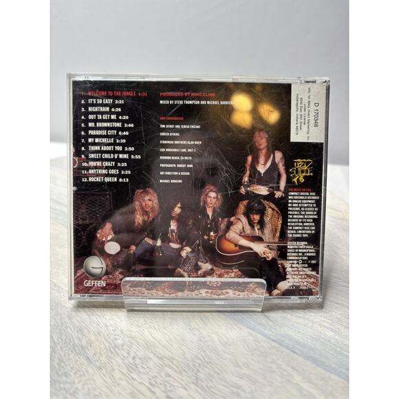 Appetite for Destruction by Guns N' Roses (CD, 1990) - Picture 2 of 4